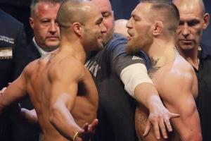 Ufc 205: Conor McGregor vs Eddie Alvarez weight in Face off